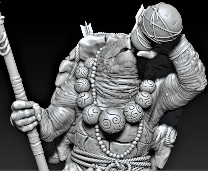 Turtle team 3D Model Collection_11