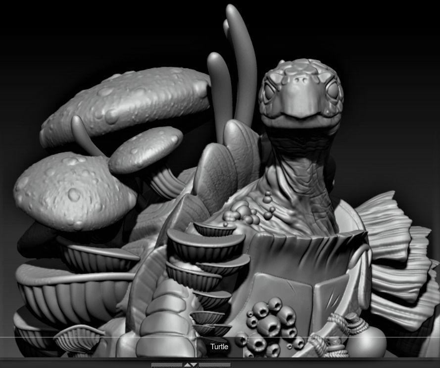 Turtle team 3D Model Collection_2