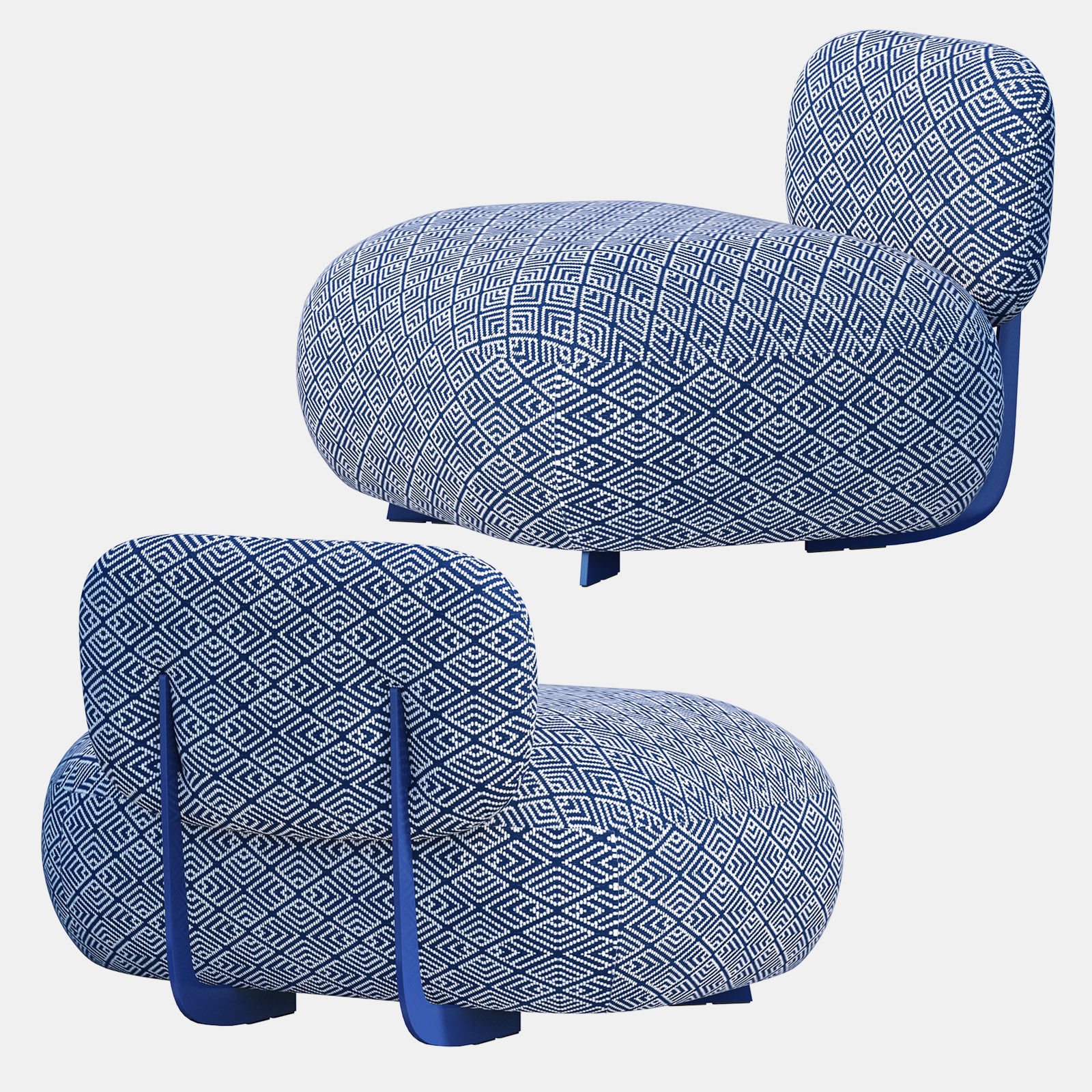 CODE OUT Poufs 3D model_2
