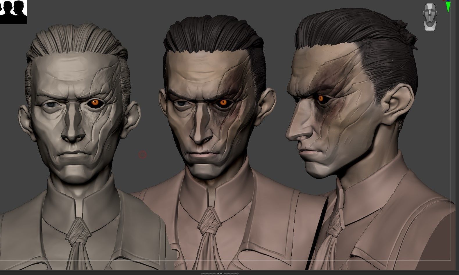 Silco Bust - Arcane 3D print model_5