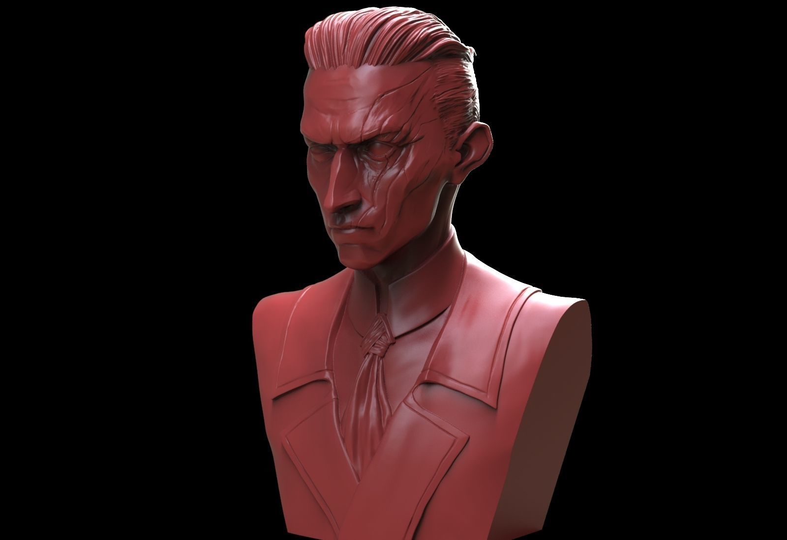 Silco Bust - Arcane 3D print model_2