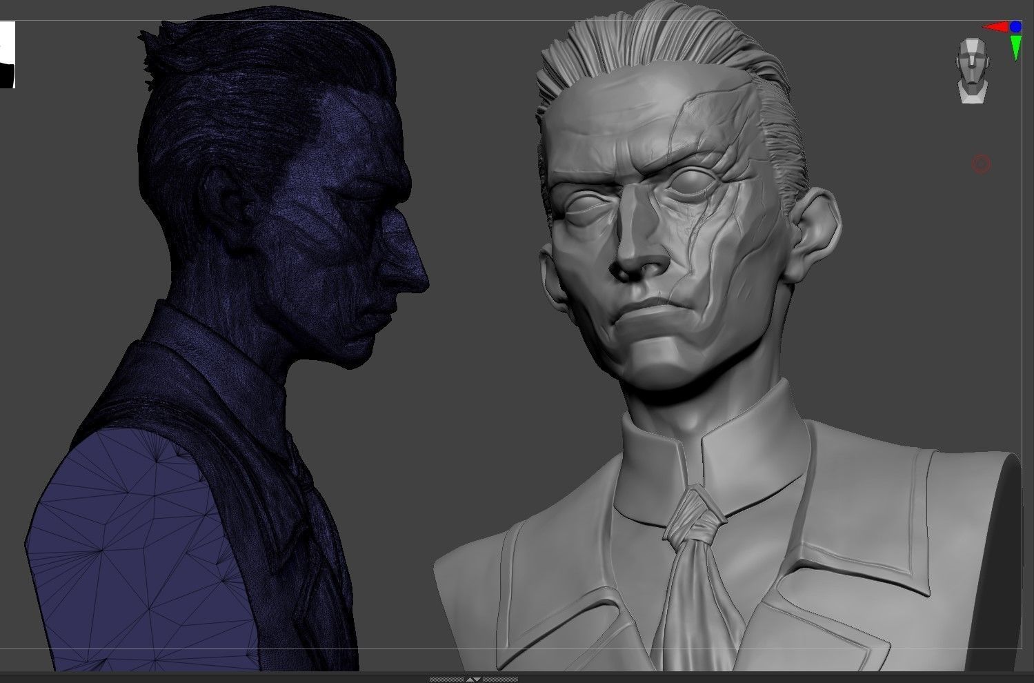 Silco Bust - Arcane 3D print model_10