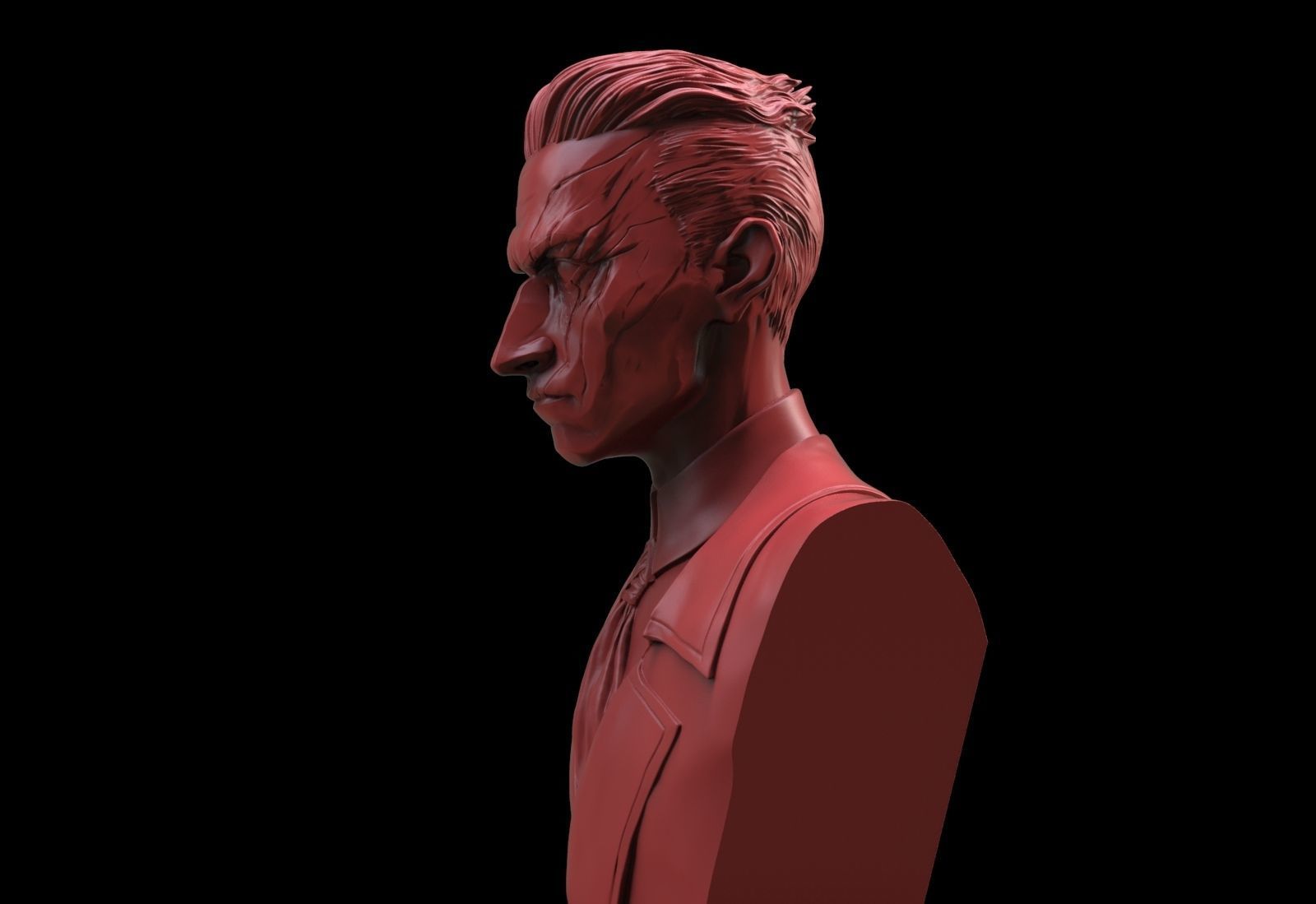 Silco Bust - Arcane 3D print model_3