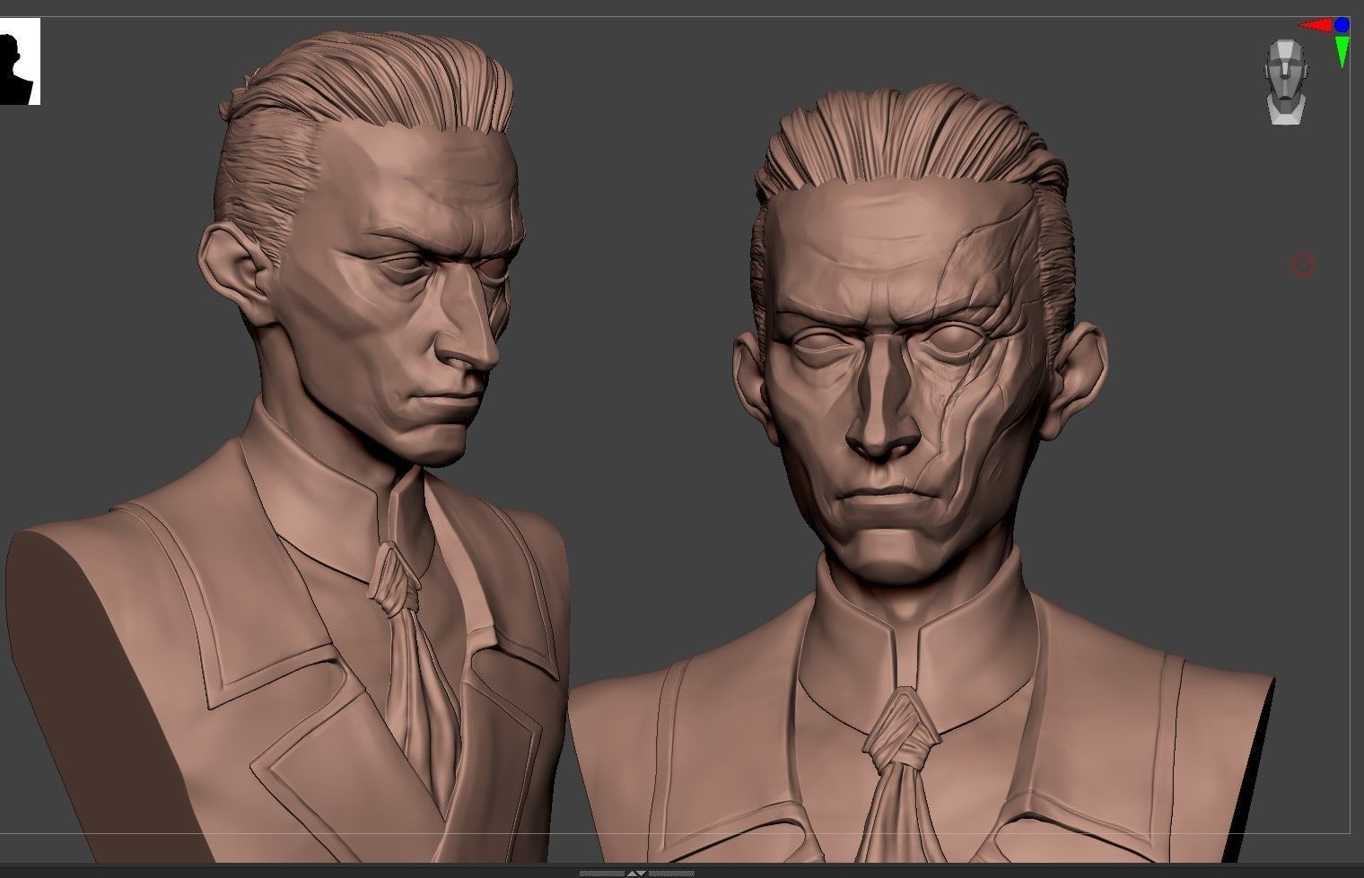 Silco Bust - Arcane 3D print model_9