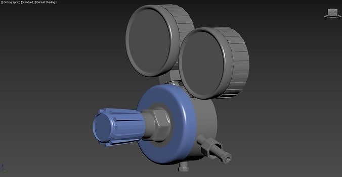 Pressure valve 3D model