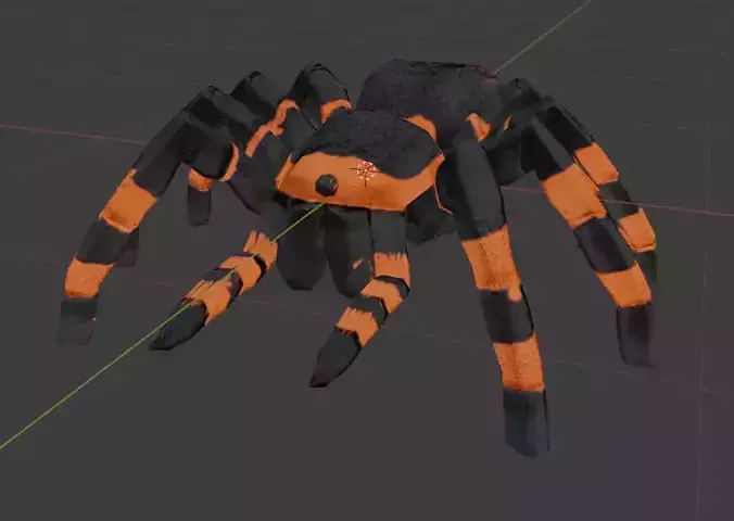 Spider Low poli