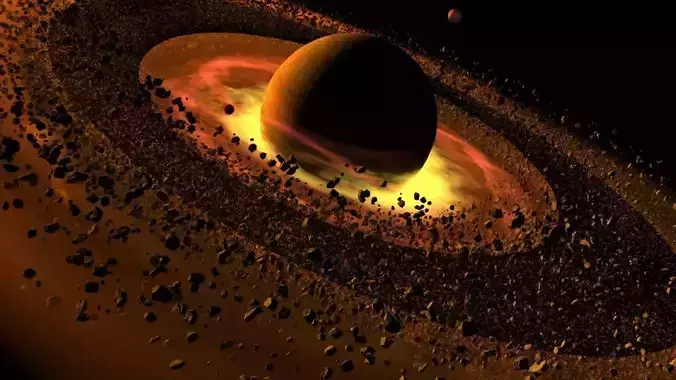 Saturn  3D model