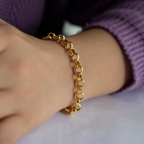  bracelet One piece fusion chain is cast directly 3D print model 3D print model_1