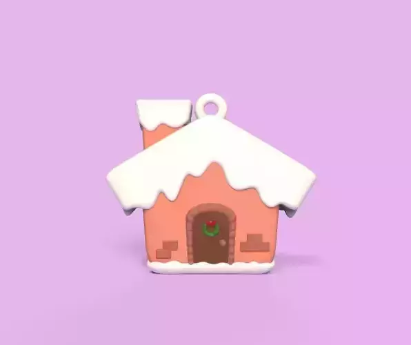 Ornament House 3D print model