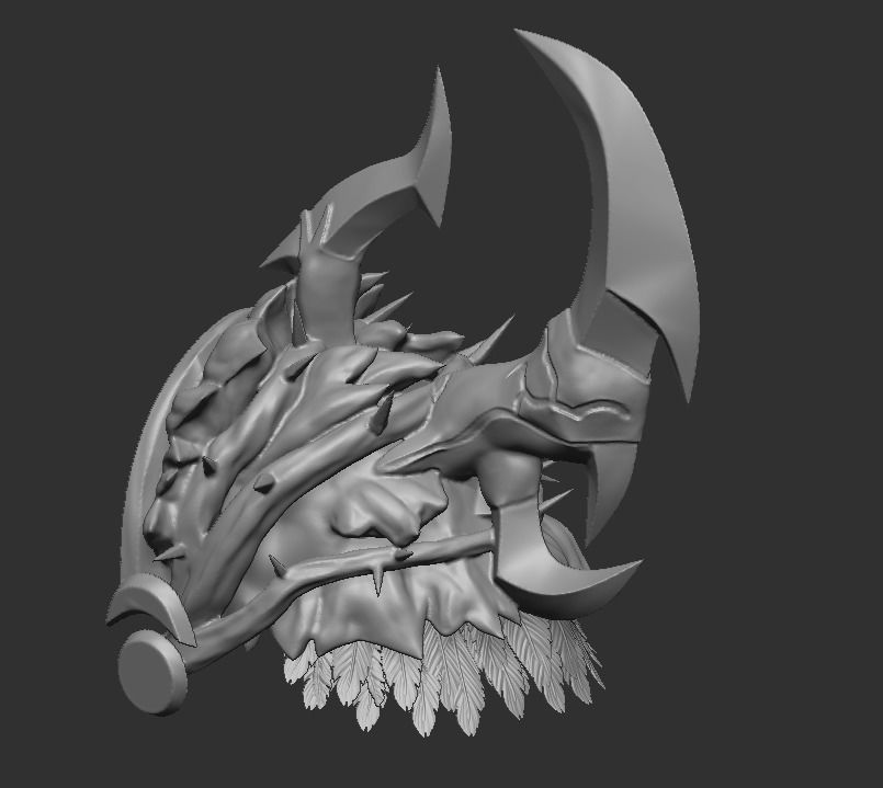 Orc Monk model  of wow for 3dprint 3D print model_4