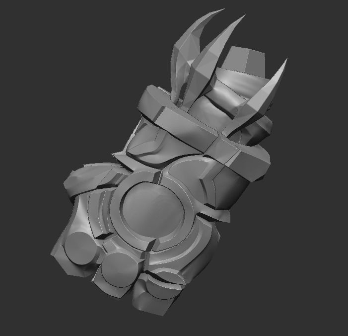 Orc Monk model  of wow for 3dprint 3D print model_6