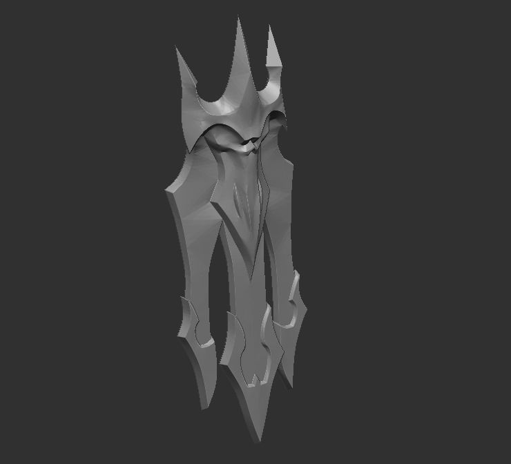 Orc Monk model  of wow for 3dprint 3D print model_3