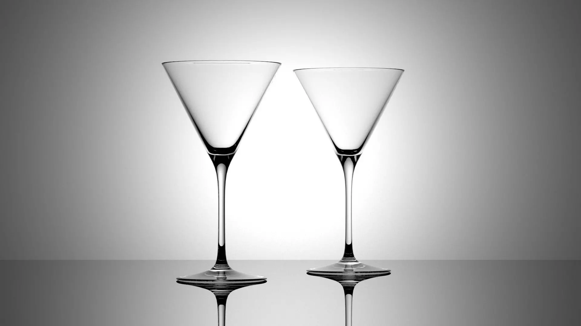 Cocktail Glass for Classic Martini - 3D Model 3D model