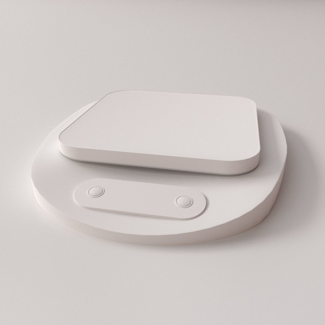 Electronic Scale 3D model_3