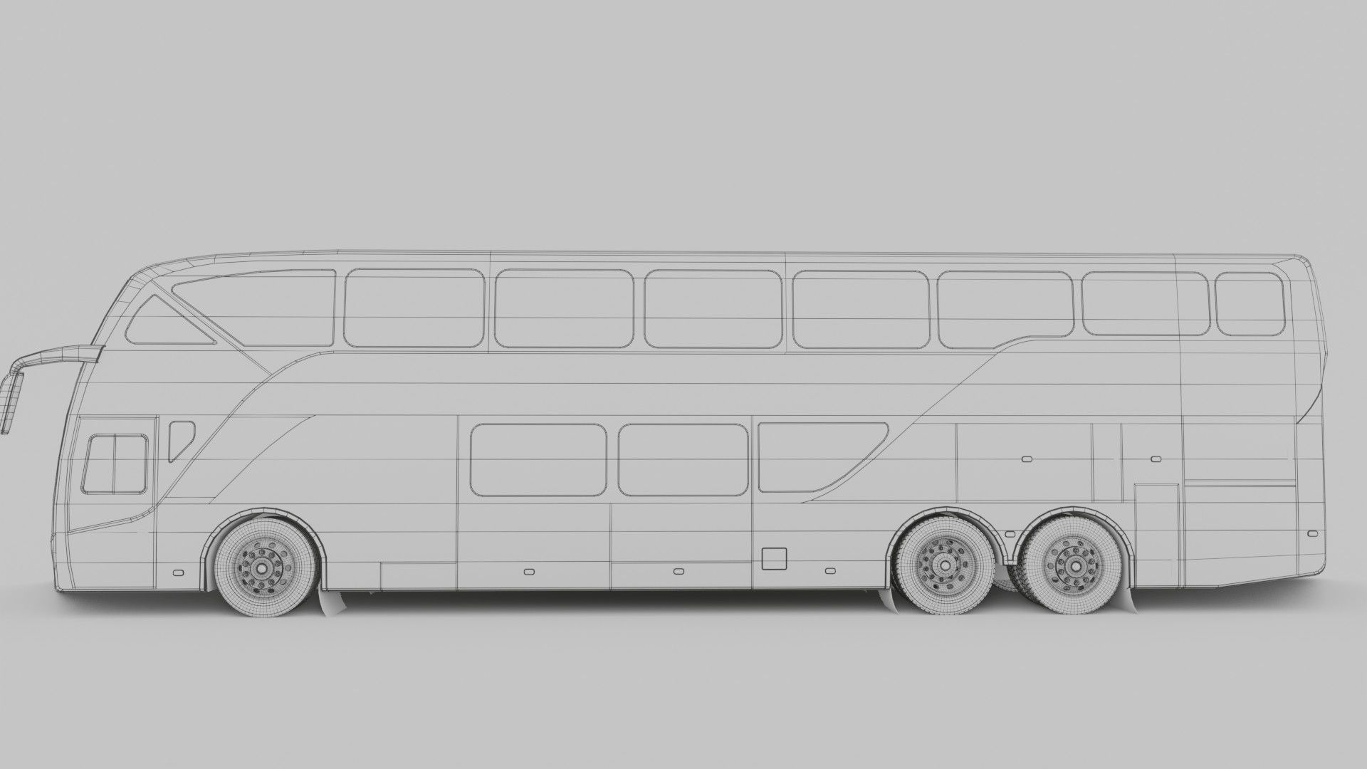 Busscar Busstar DD Low-poly 3D model_12
