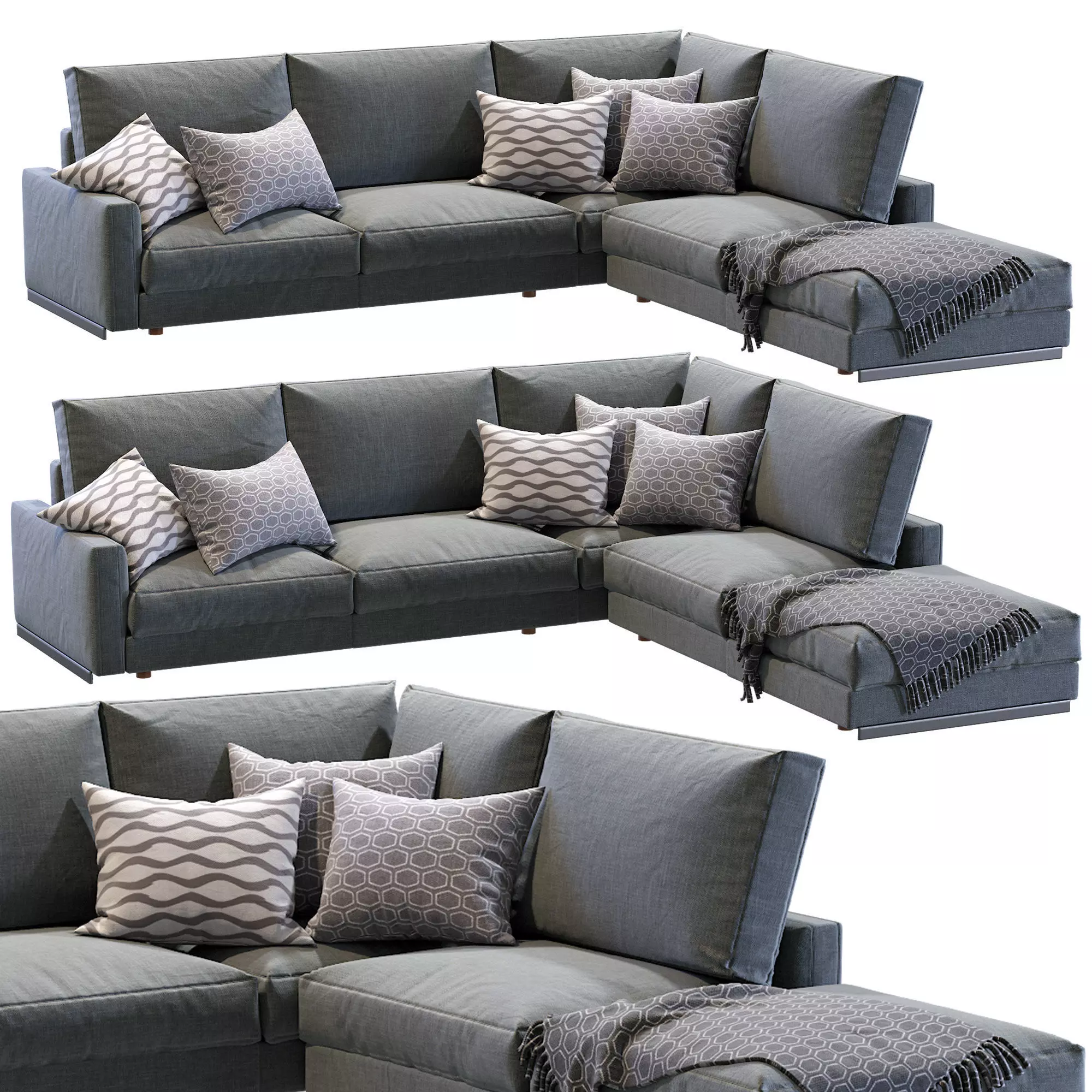 Arflex Rendez Vous Sofa 3D model_0