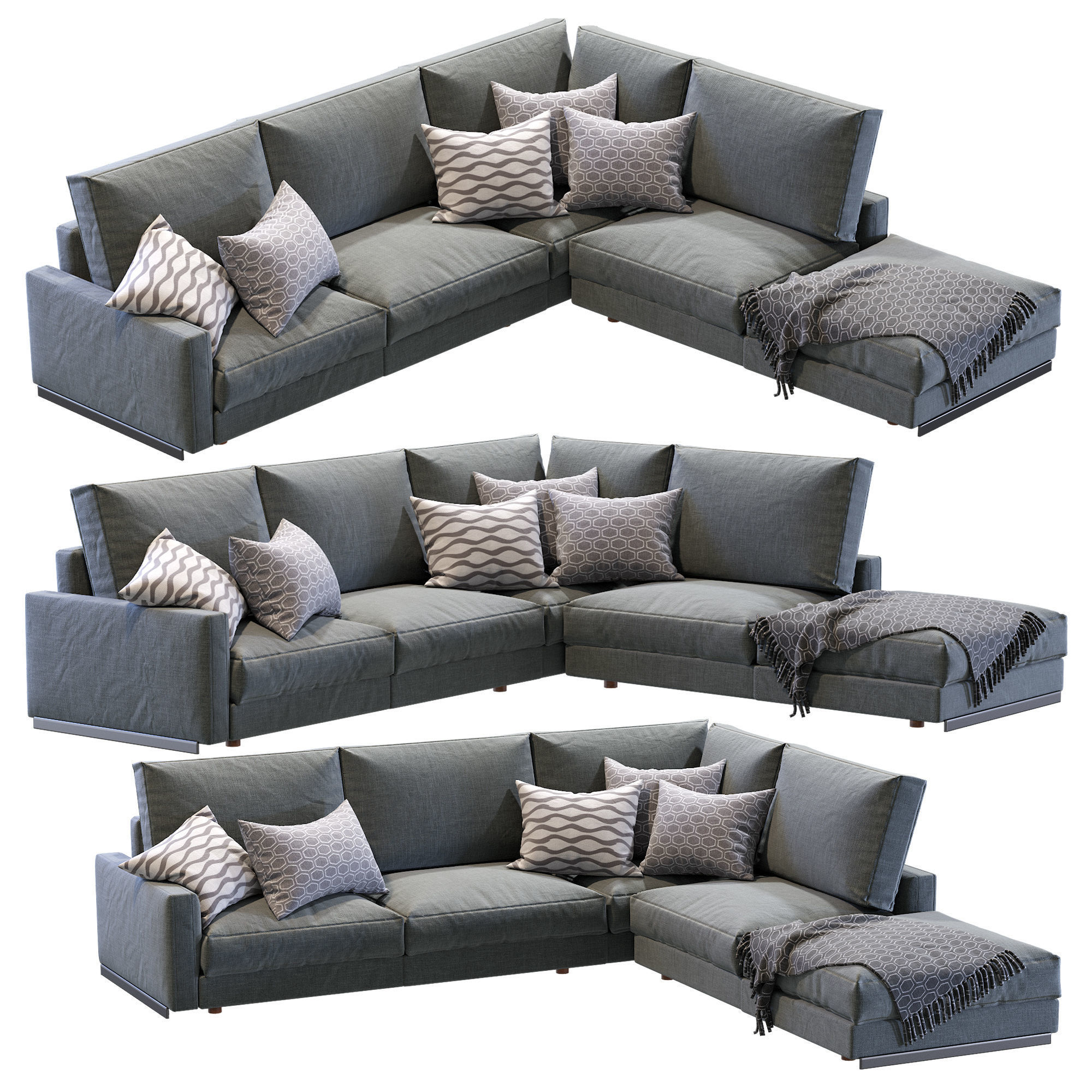 Arflex Rendez Vous Sofa 3D model_3