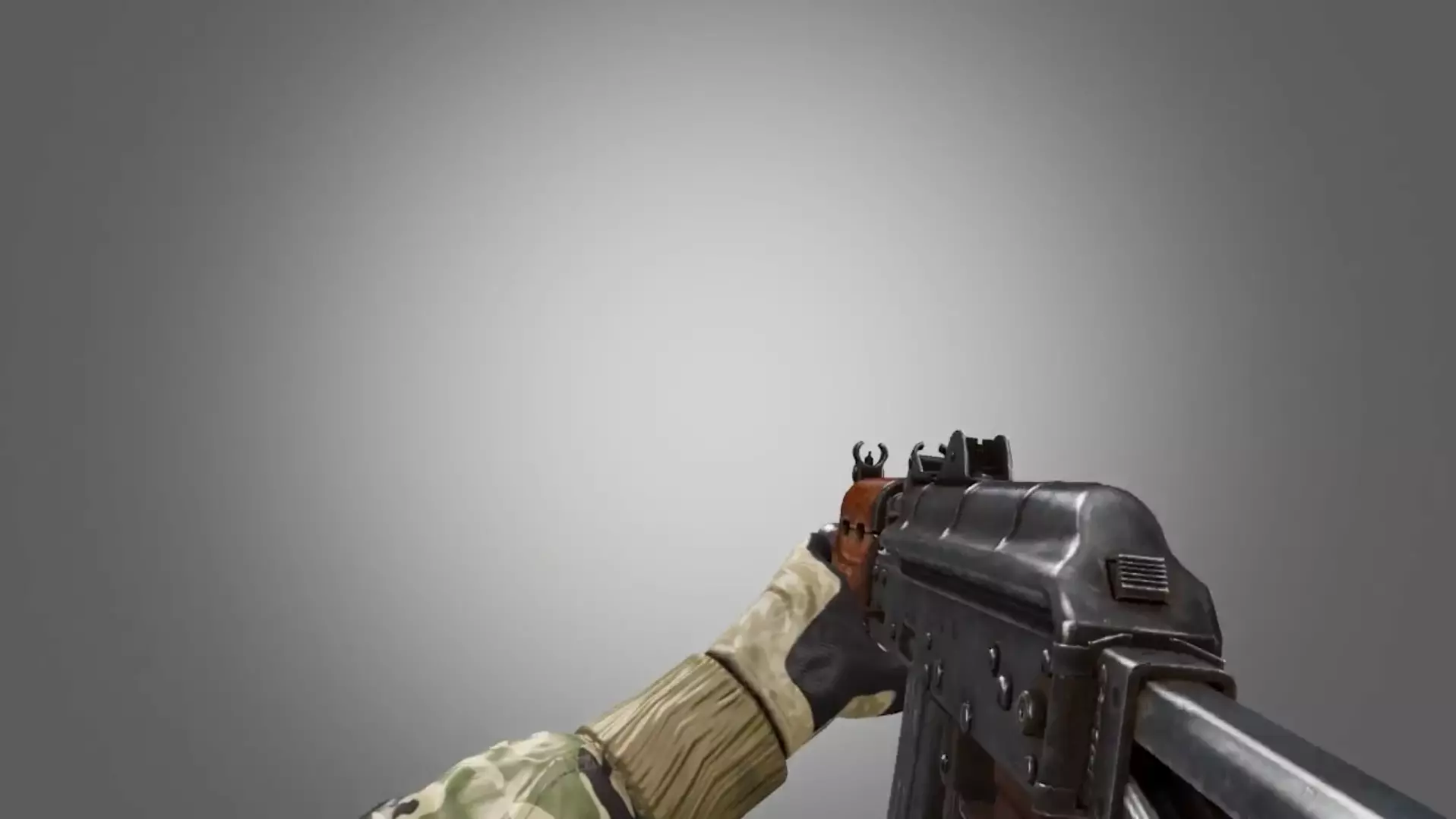 aks74 Fps hands all anim 3D model_0