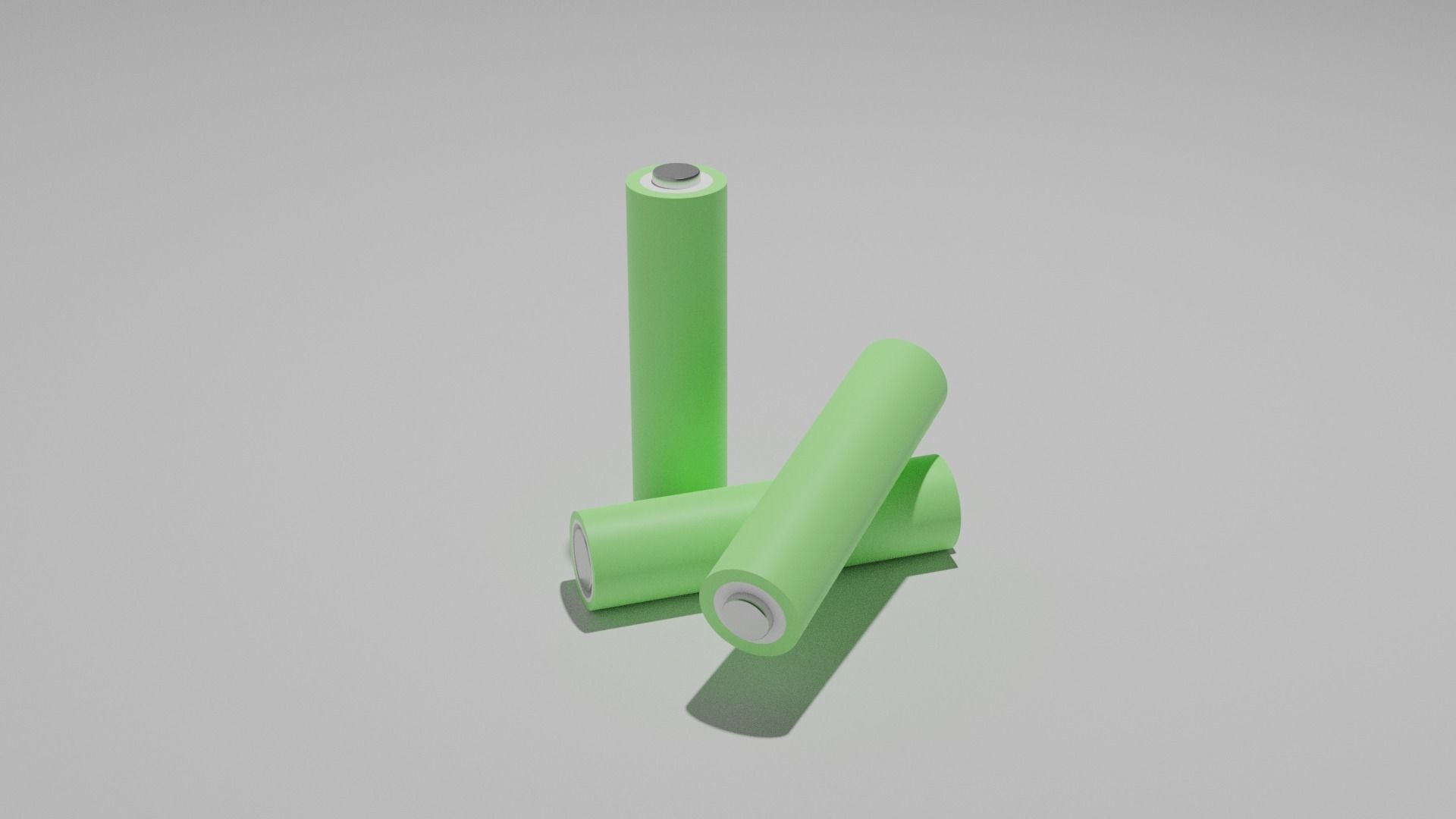 Battery cylinder Free 3D model_2