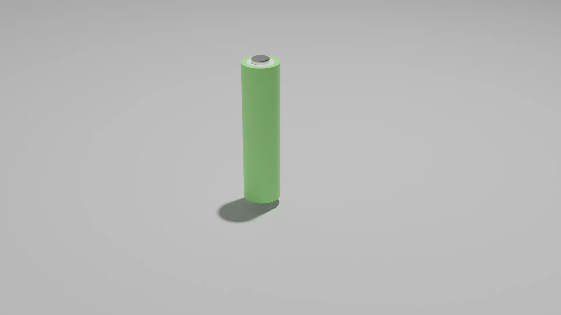 Battery cylinder Free 3D model_0