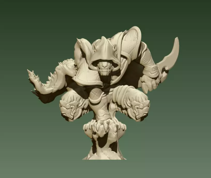 Cat assassin 3D print model