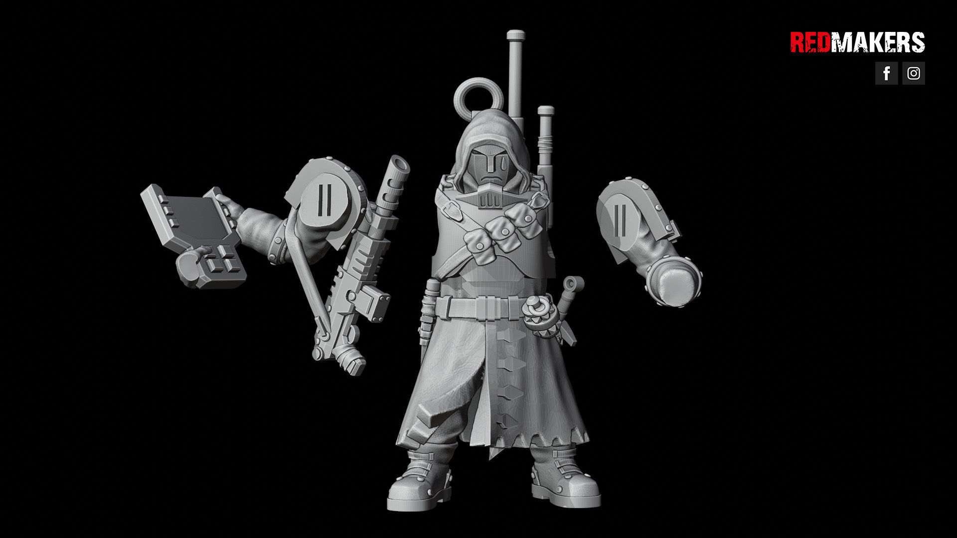 Janissaries - Artillery crew of the Imperial Force 3D print model_31