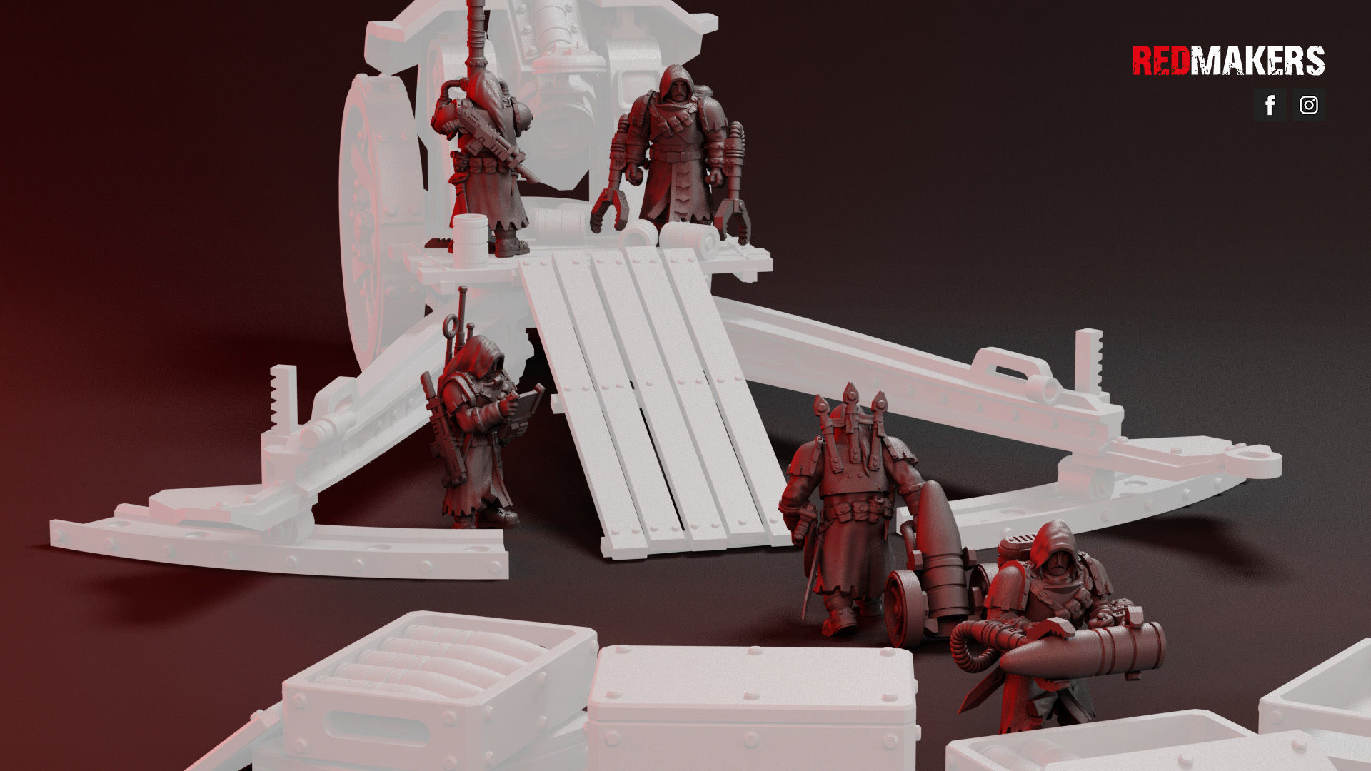 Janissaries - Artillery crew of the Imperial Force 3D print model_44