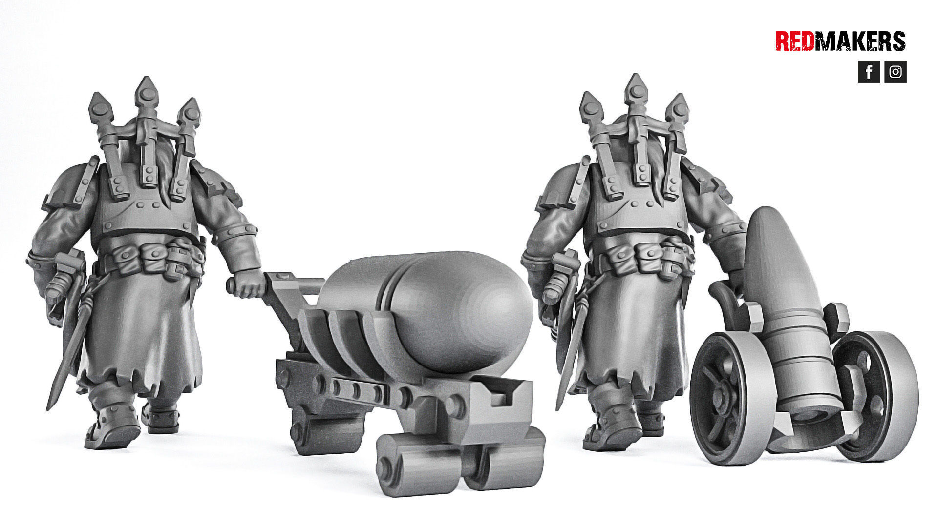 Janissaries - Artillery crew of the Imperial Force 3D print model_15