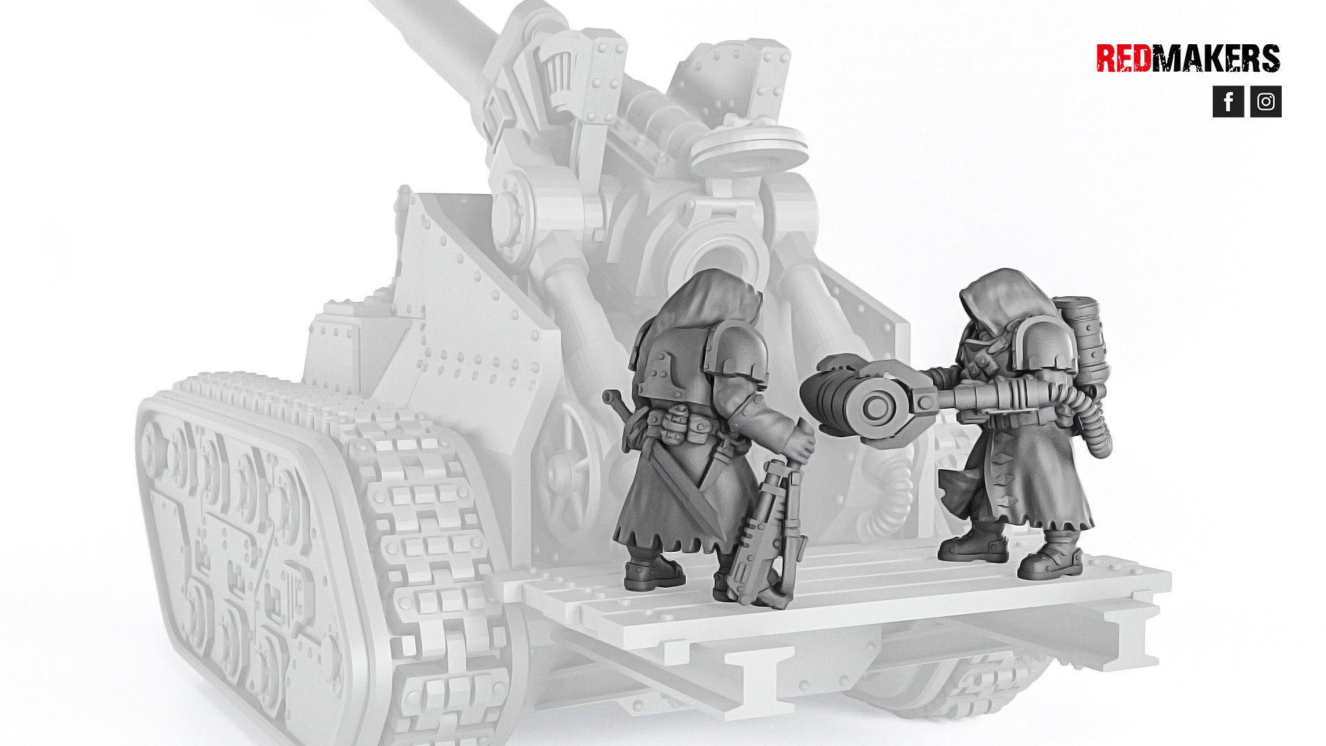 Janissaries - Artillery crew of the Imperial Force 3D print model_5