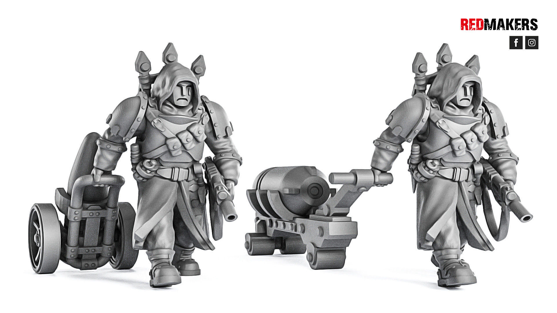 Janissaries - Artillery crew of the Imperial Force 3D print model_14