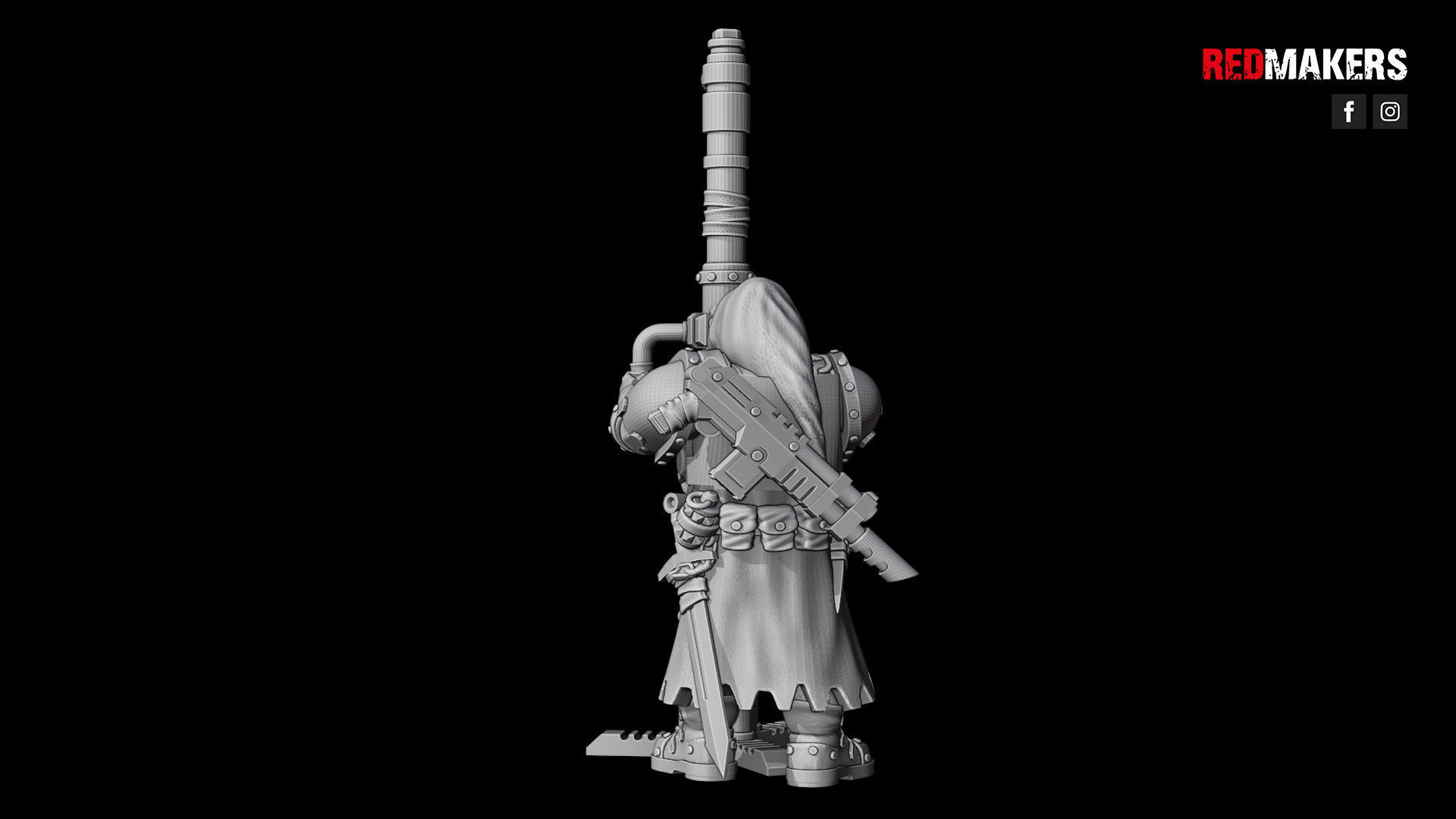 Janissaries - Artillery crew of the Imperial Force 3D print model_27