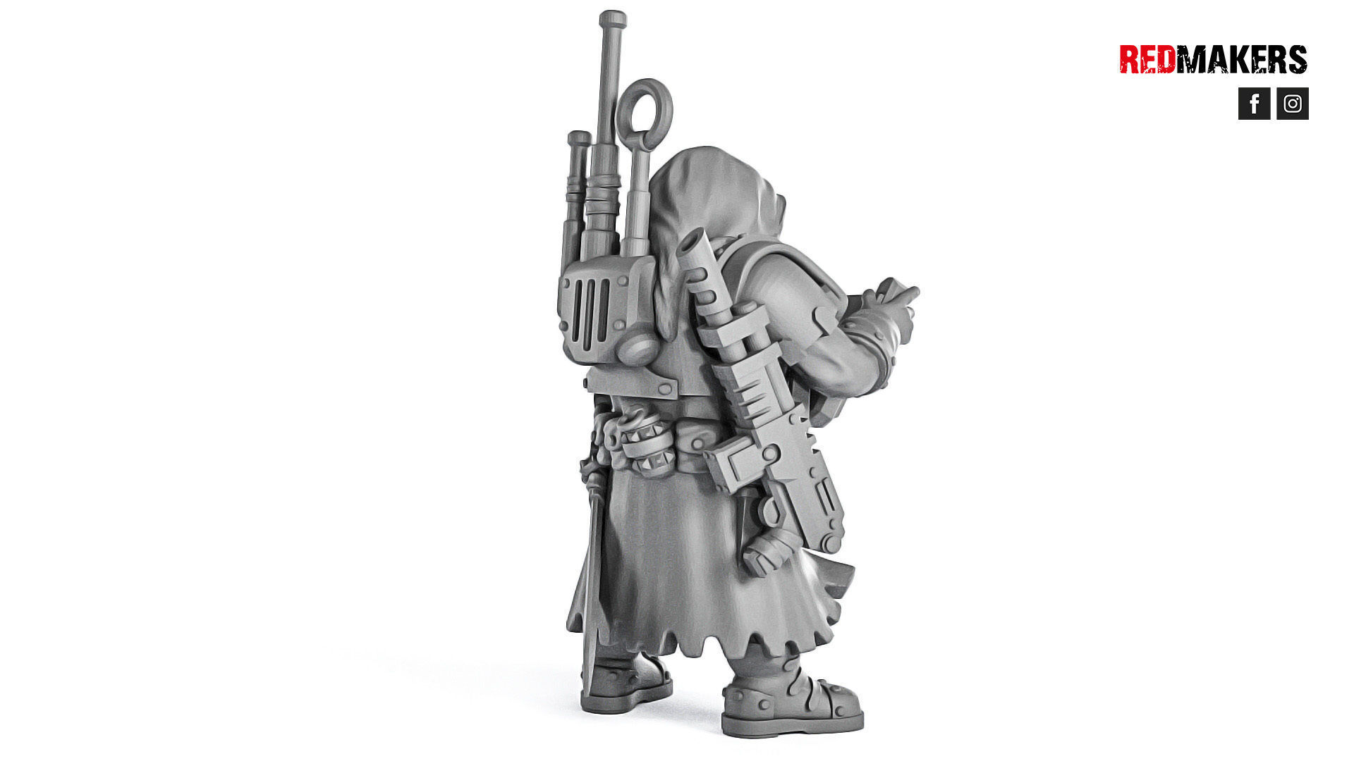 Janissaries - Artillery crew of the Imperial Force 3D print model_9