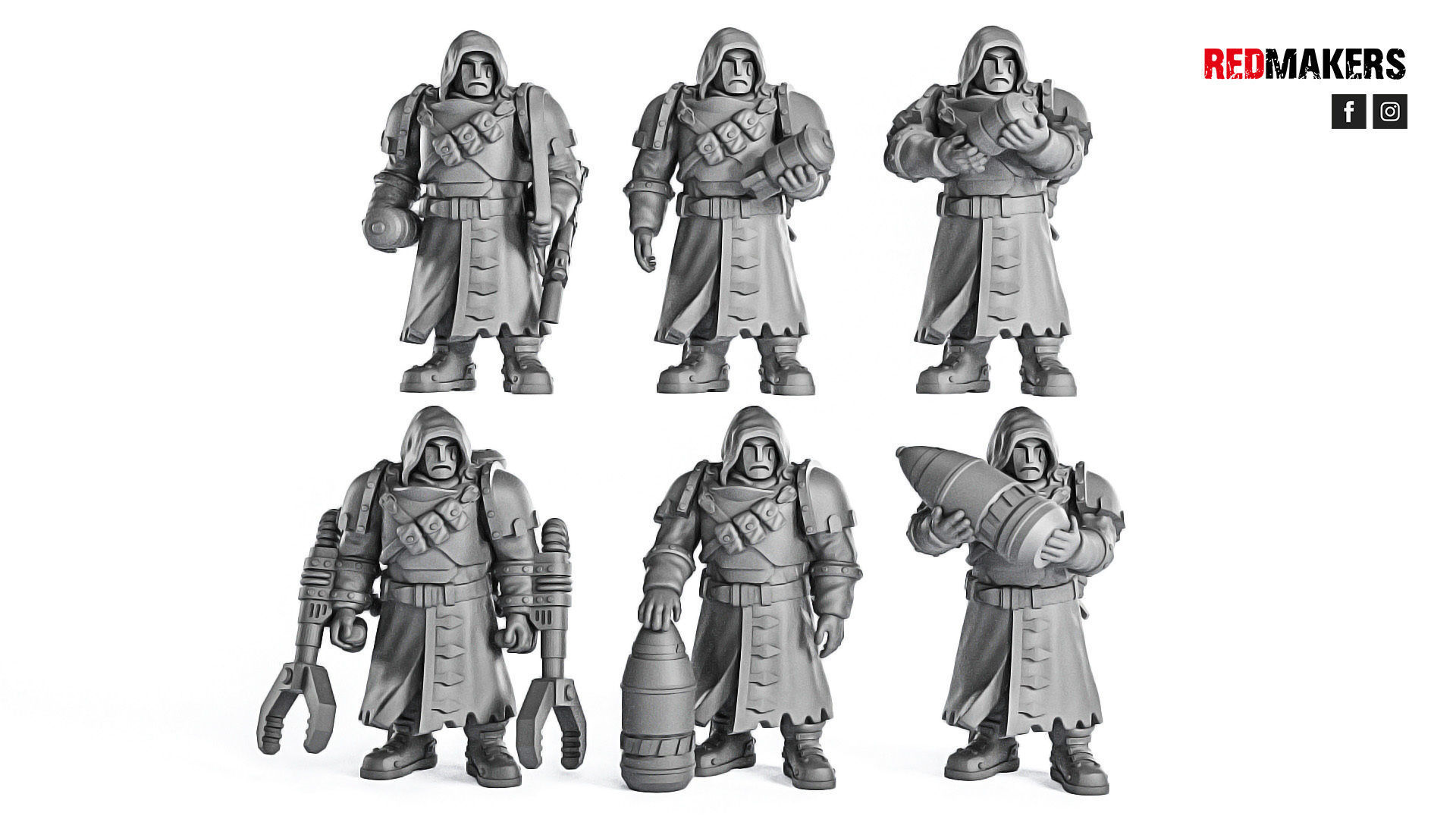 Janissaries - Artillery crew of the Imperial Force 3D print model_22