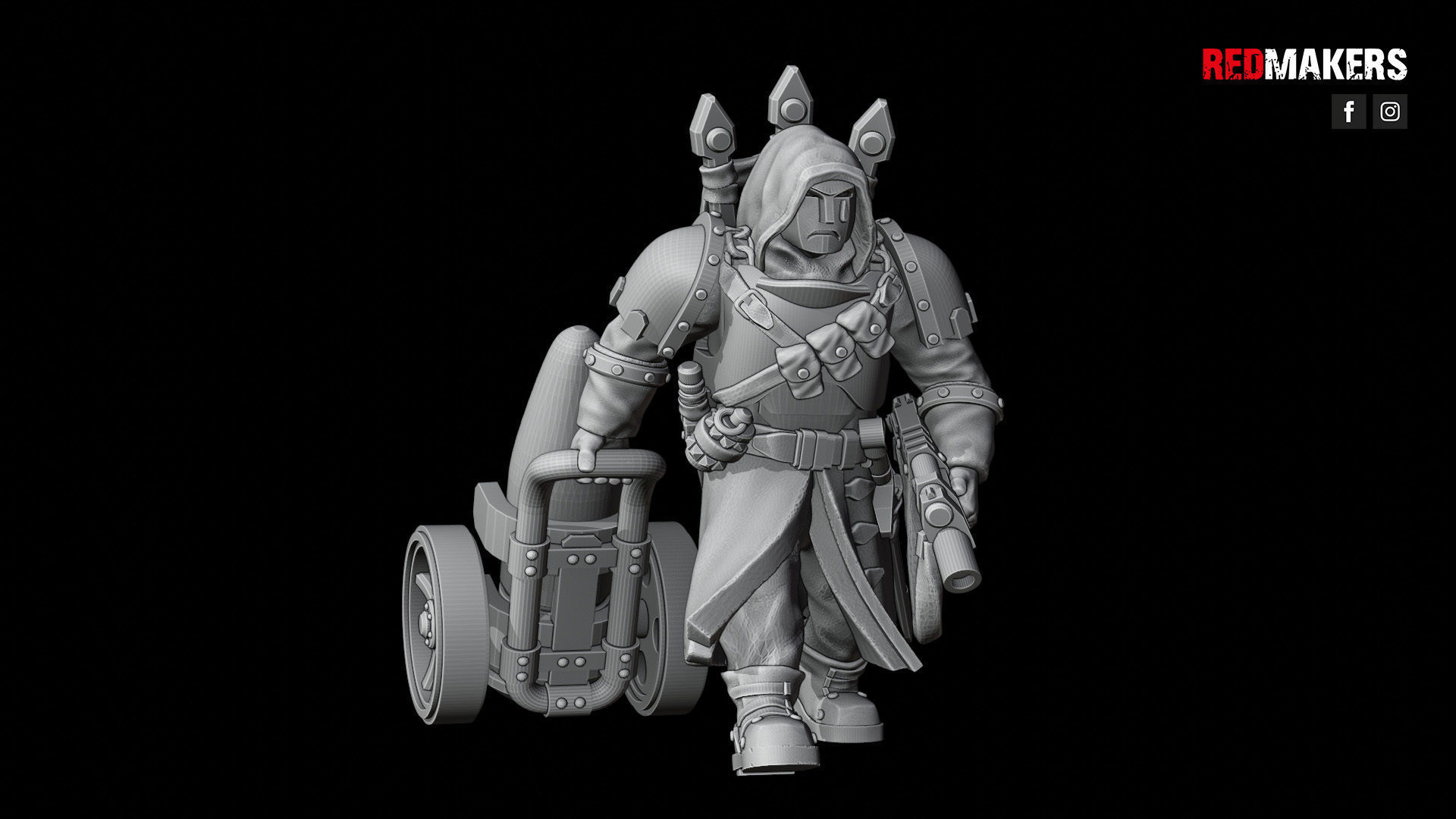Janissaries - Artillery crew of the Imperial Force 3D print model_32