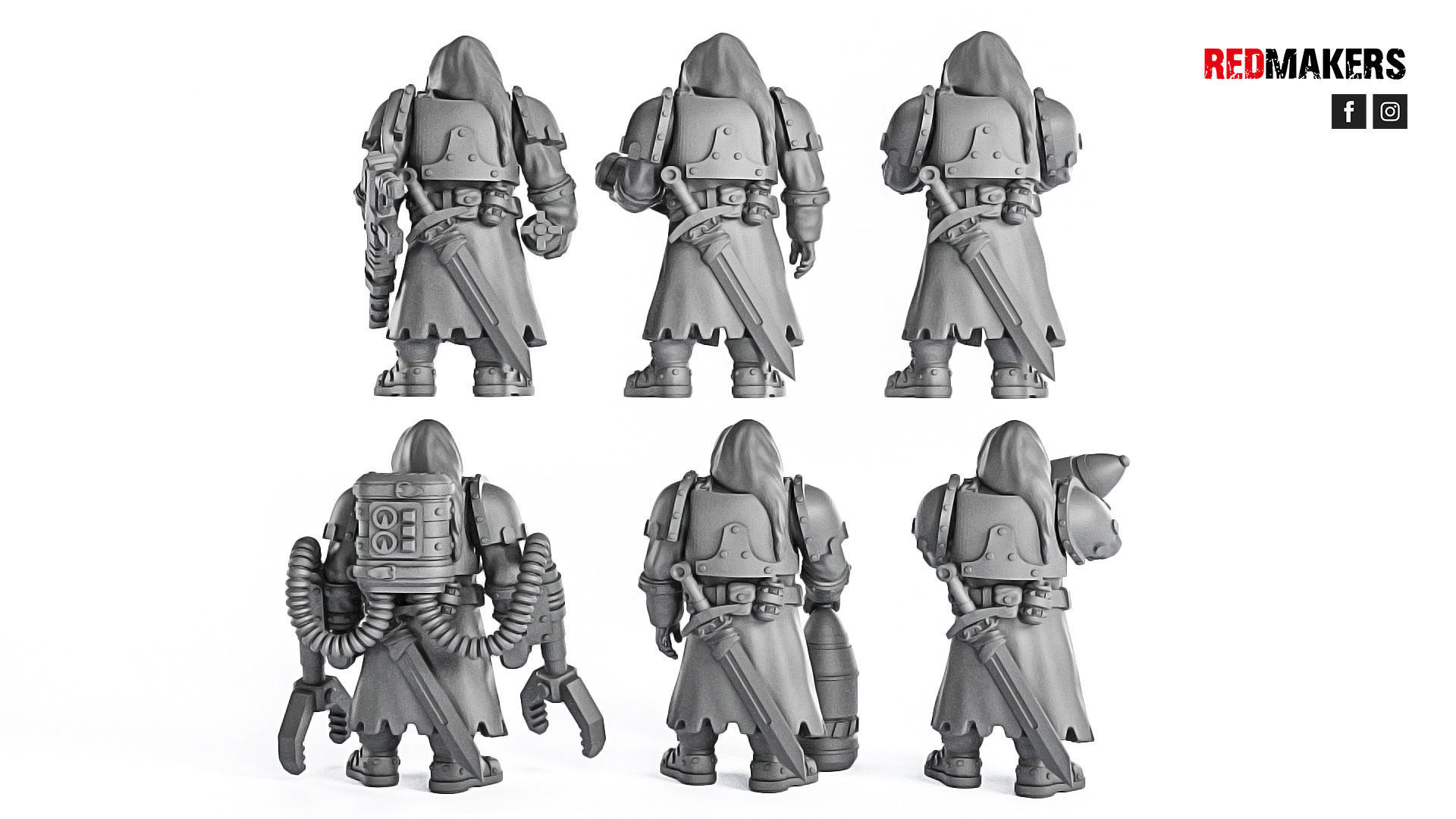 Janissaries - Artillery crew of the Imperial Force 3D print model_23