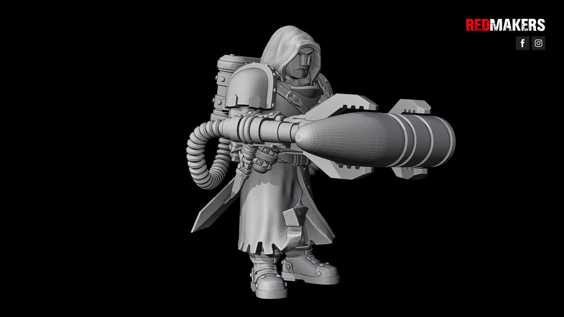 Janissaries - Artillery crew of the Imperial Force 3D print model_40