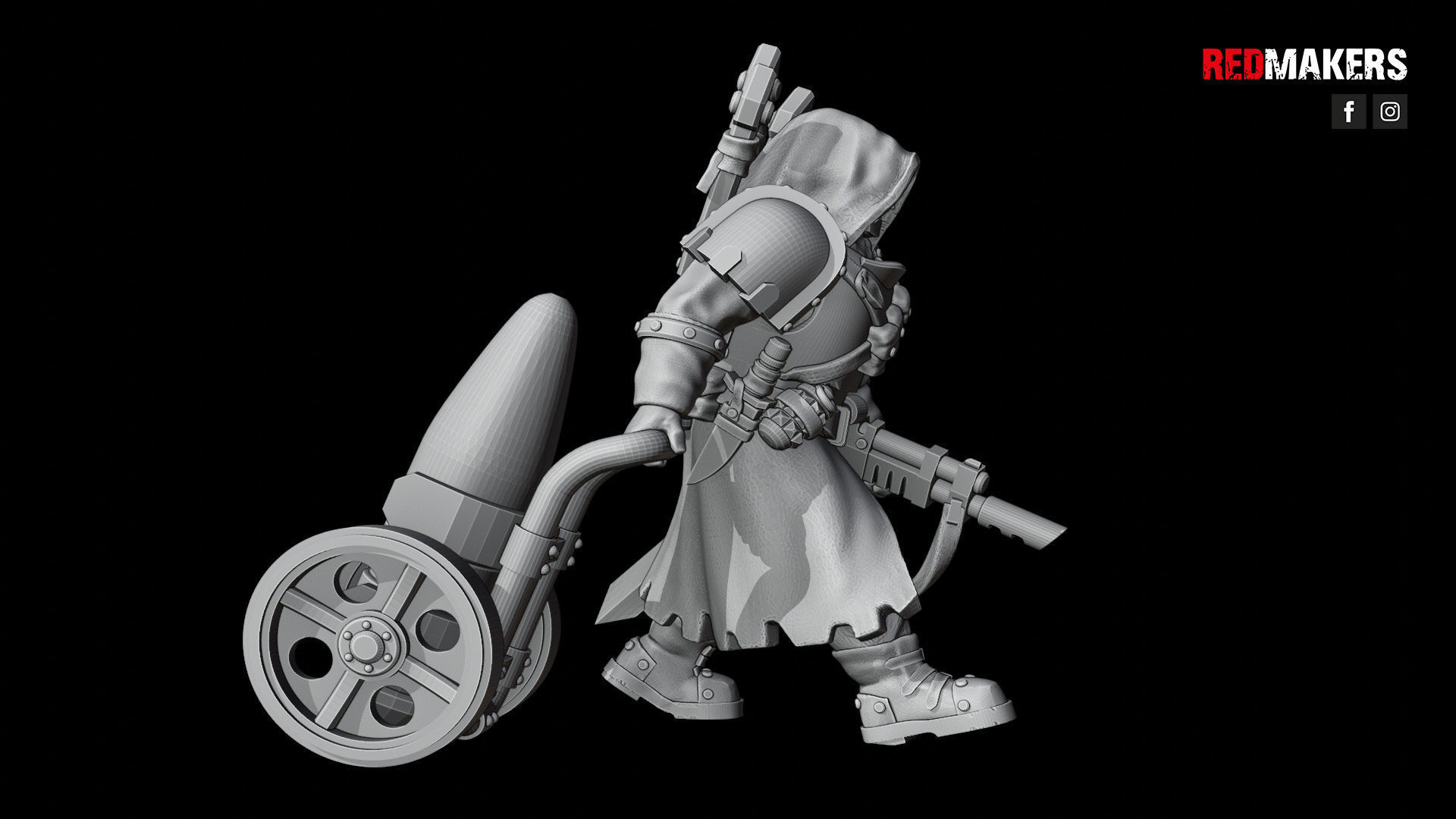 Janissaries - Artillery crew of the Imperial Force 3D print model_34