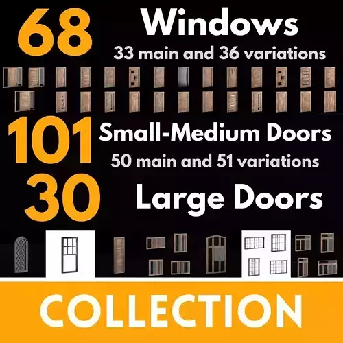 Modern Door Window Collection