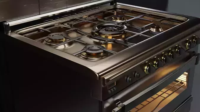 Oven 5 burner
