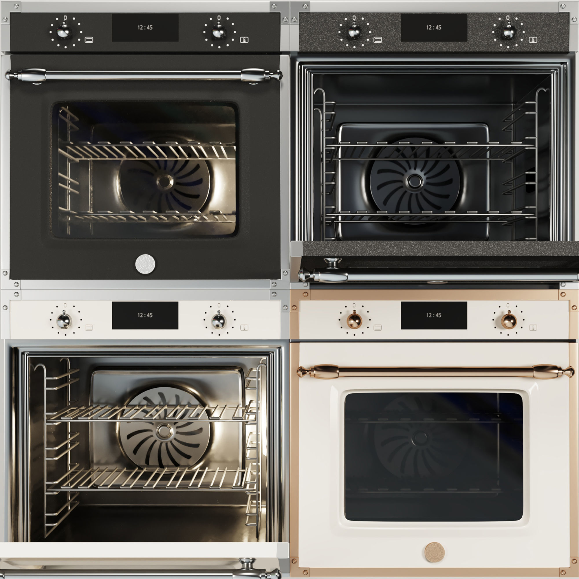 Bertazzoni Heritage Series - Built- in Oven 3D model_1