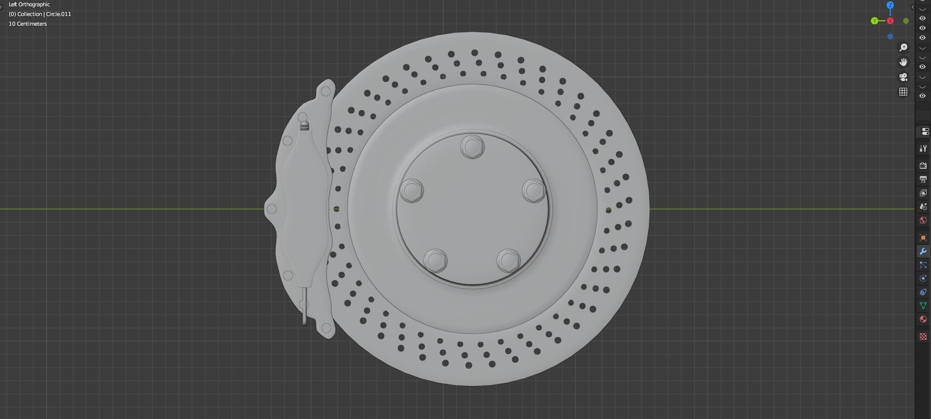 Sport Wheels 3D model_6