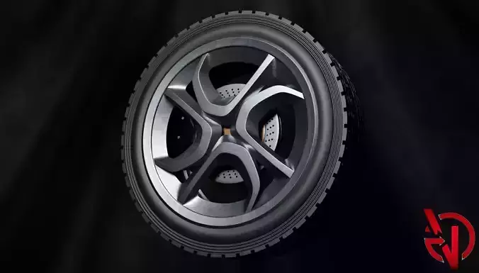 Sport Wheels 3D model