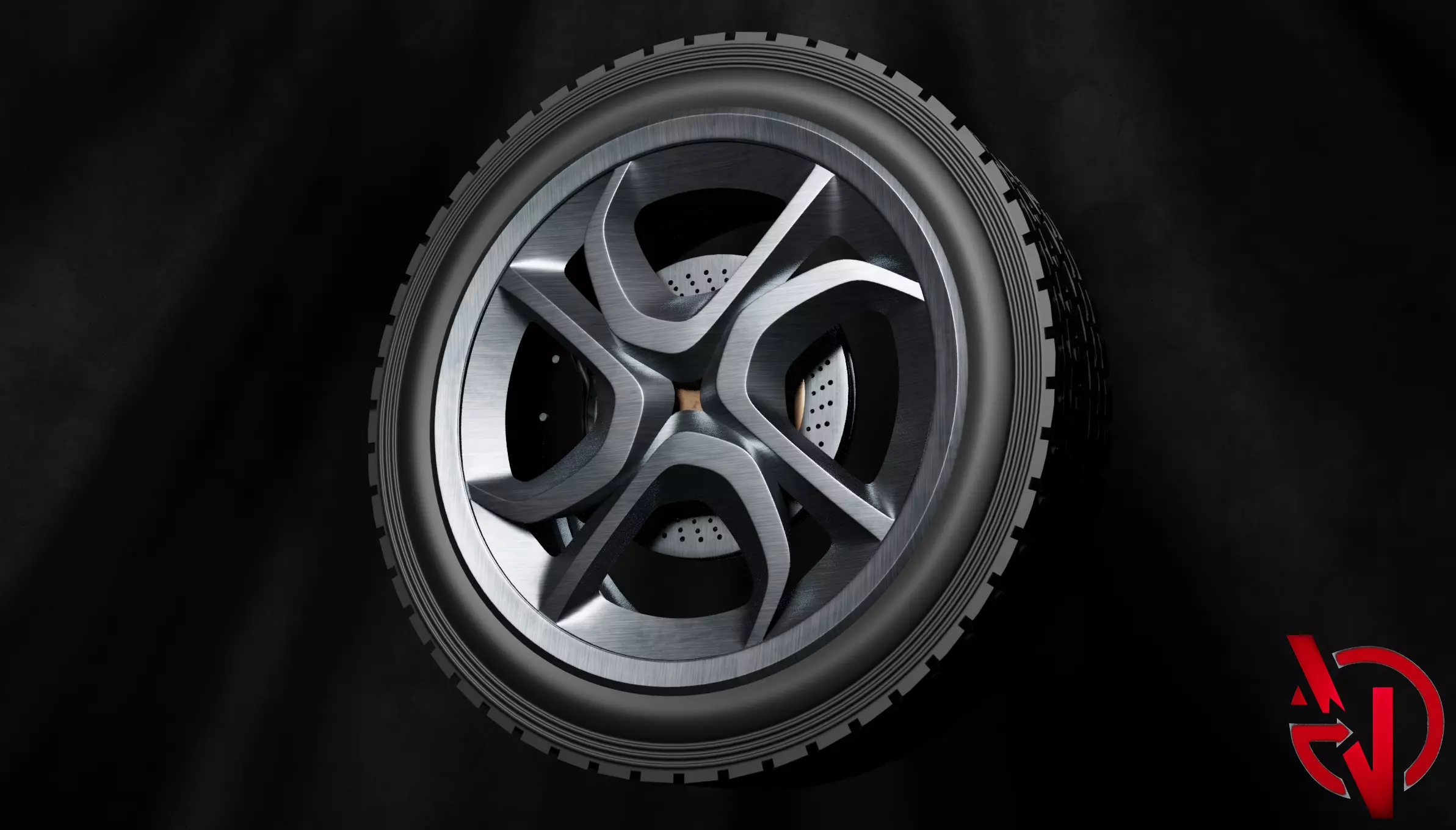 Sport Wheels 3D model_0