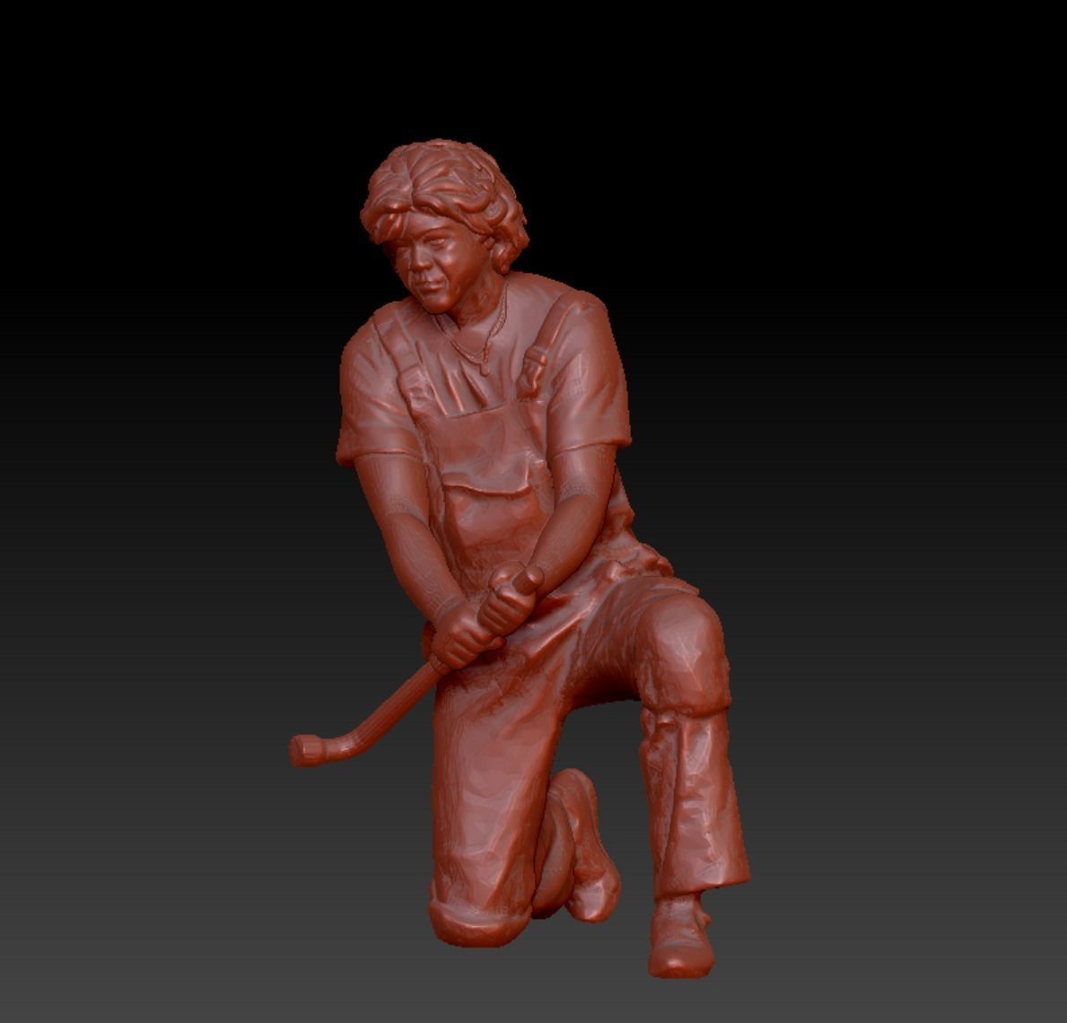 Nakai San work model 3D print file 3D print model_1