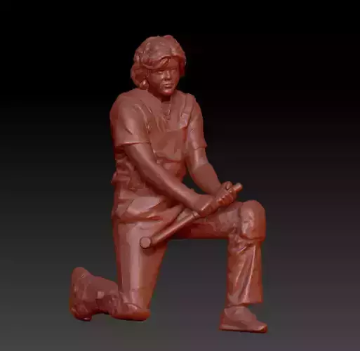 Nakai San work model 3D print file 3D print model