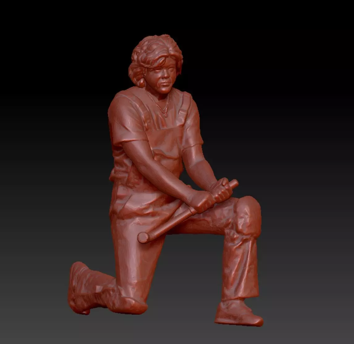 Nakai San work model 3D print file 3D print model_0