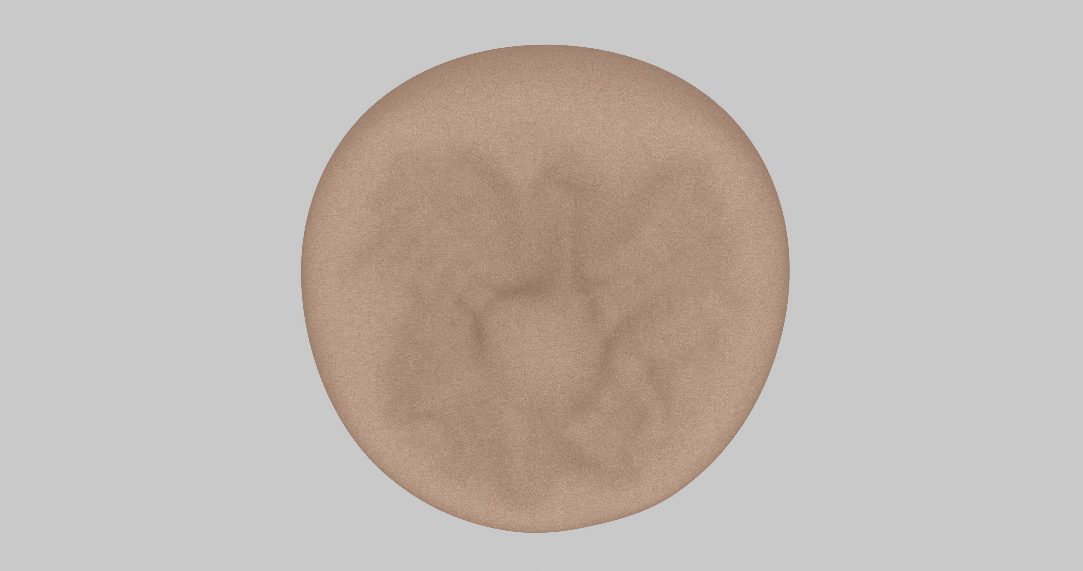 Beanbag bean bag chair 3D model_9