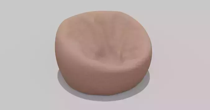Beanbag bean bag chair 3D model