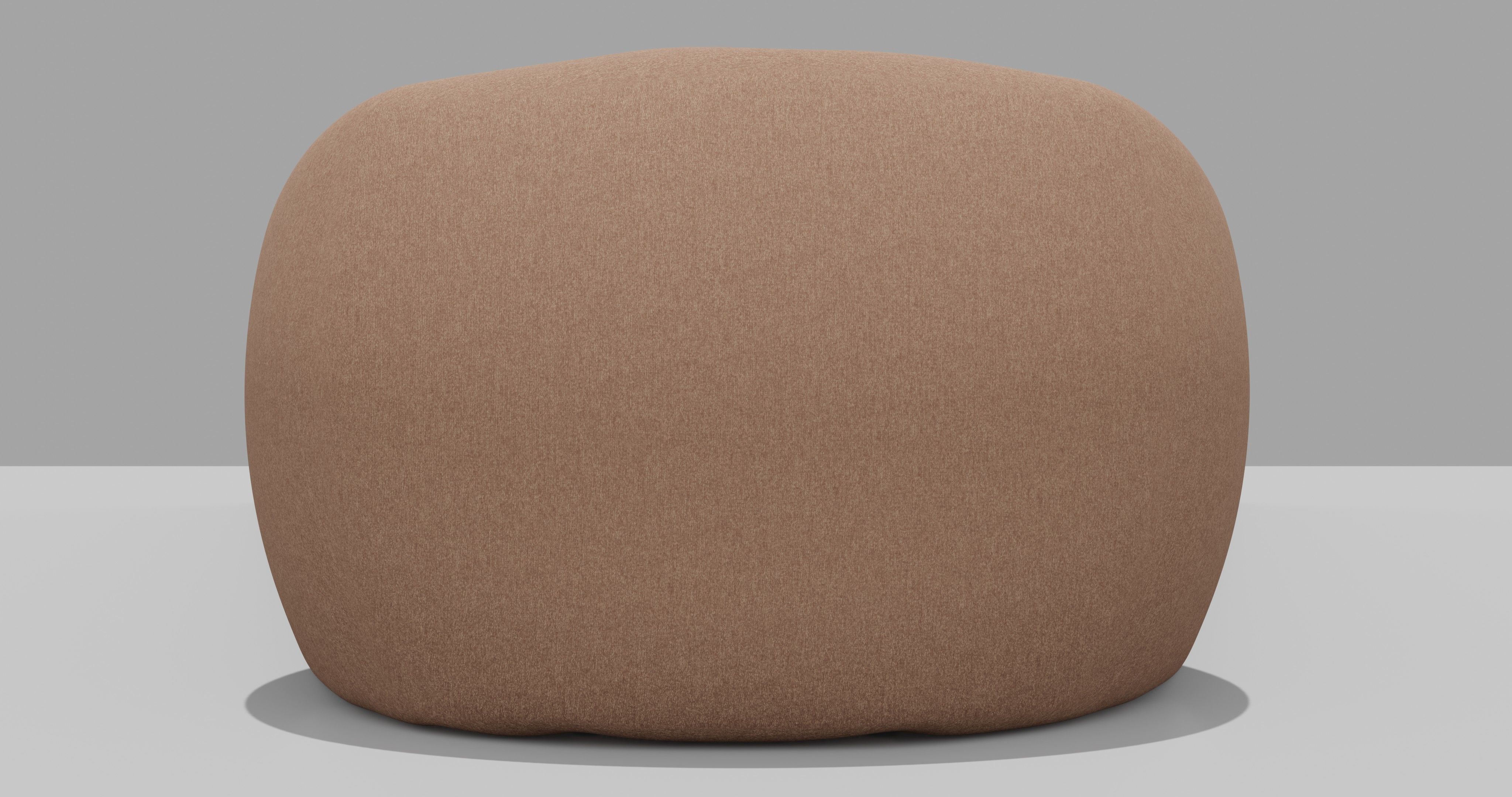 Beanbag bean bag chair 3D model_7