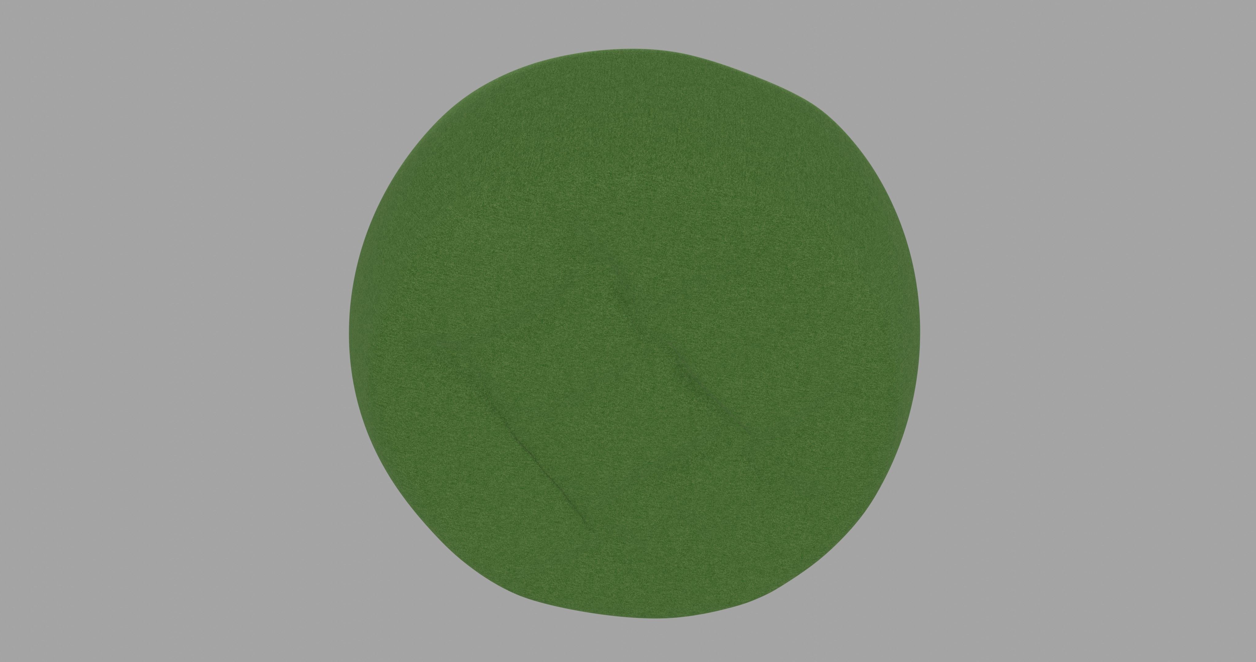 Beanbag bean chair 3D model_9